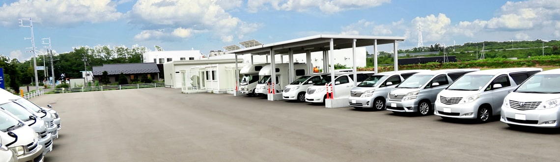 新千歳空港から無料送迎で8分 フジカーズジャパン 千歳レンタルステーション