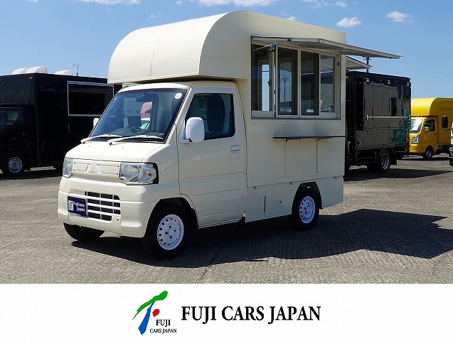ミニキャブ 移動販売車 キッチンカー　2面販売窓