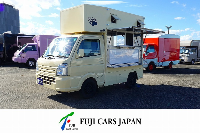 キャリイ 移動販売車 キッチンカー 8ナンバー加工車登録