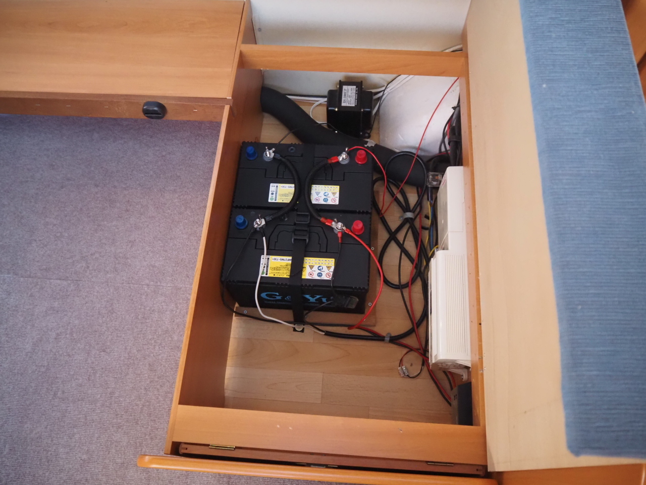 キャンピングカートレーラー