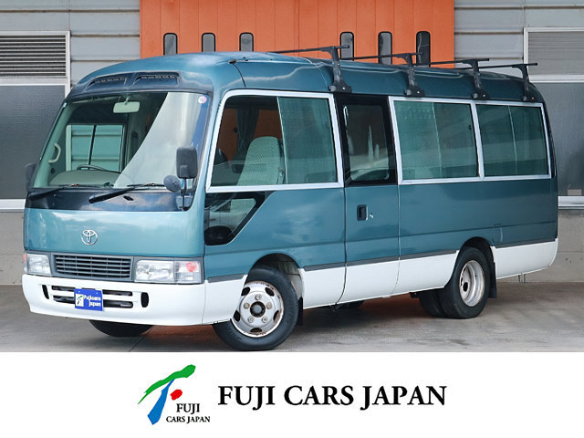 バスコン コースター オリジナルキャンパー FFヒーター 冷蔵庫
