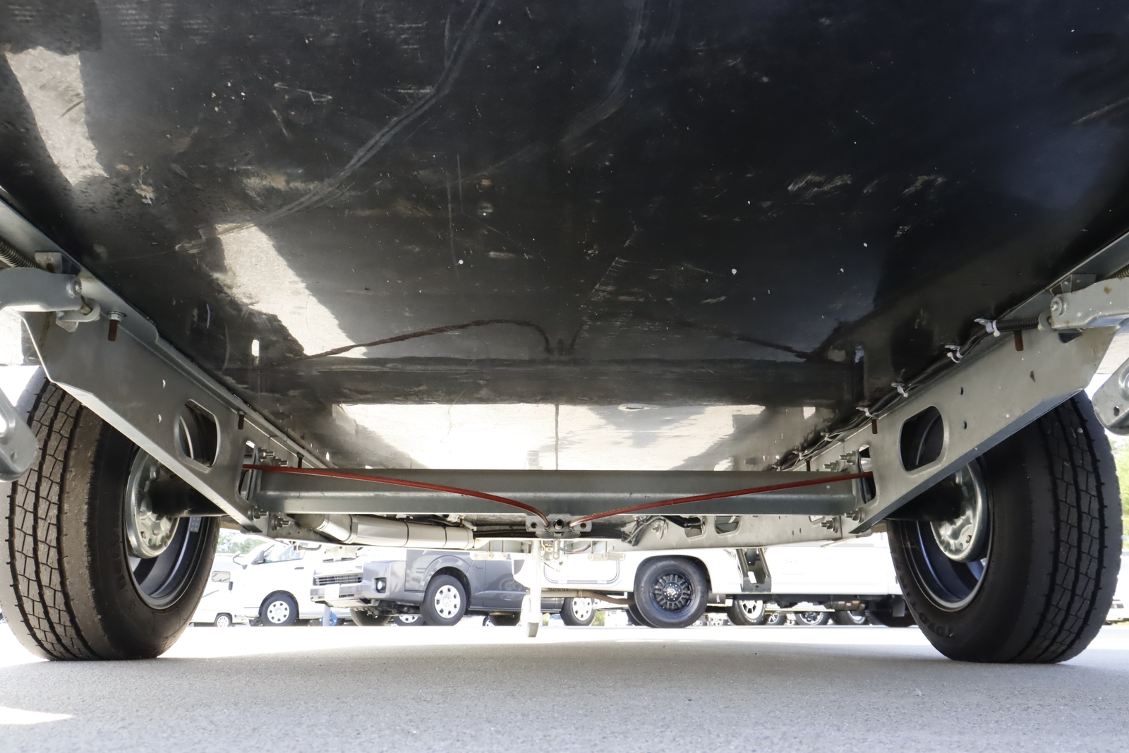 キャンピングカートレーラー