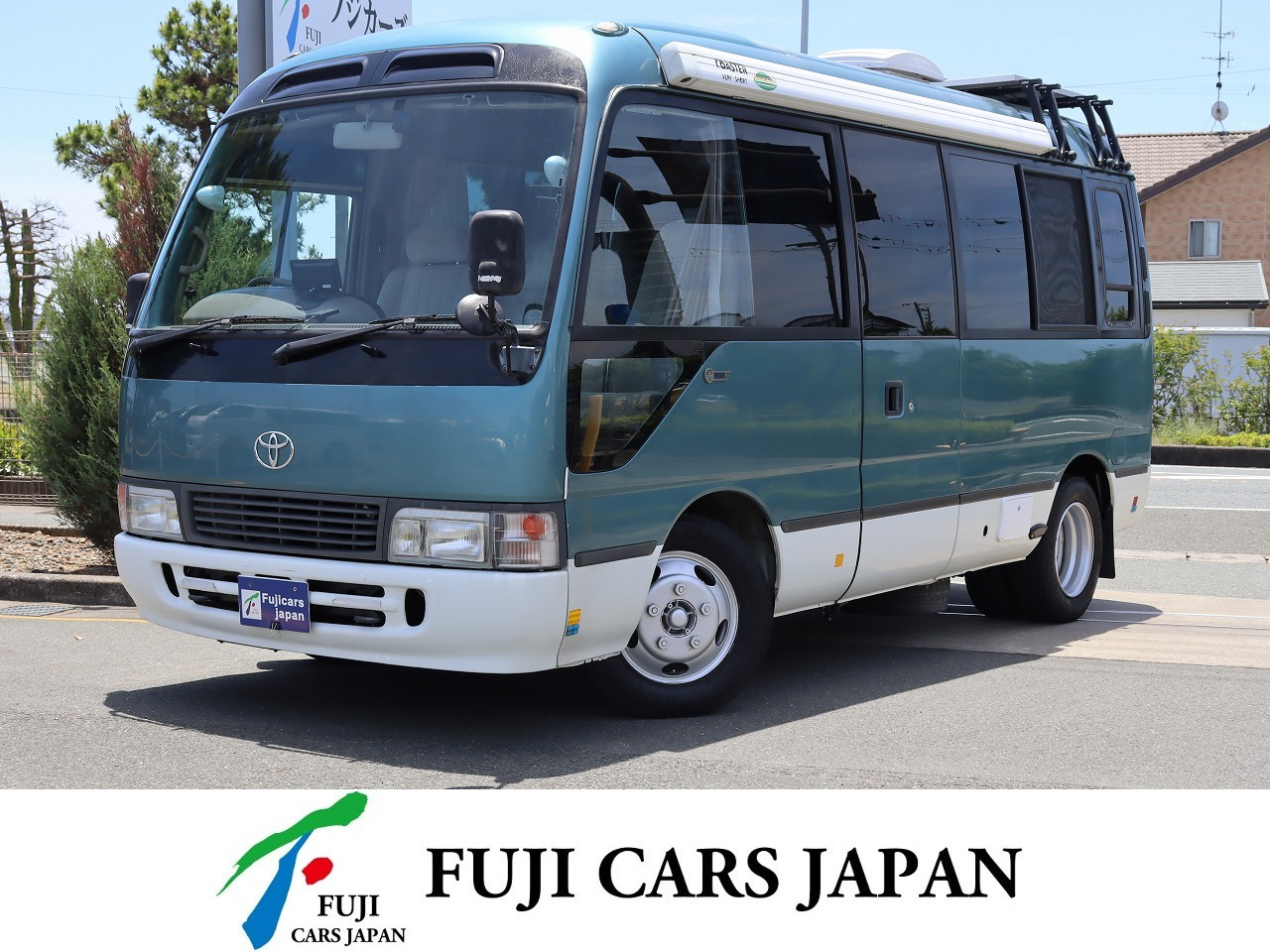 バスコン コースター ハタナカ製 オリジナルキャンパー 超ショート