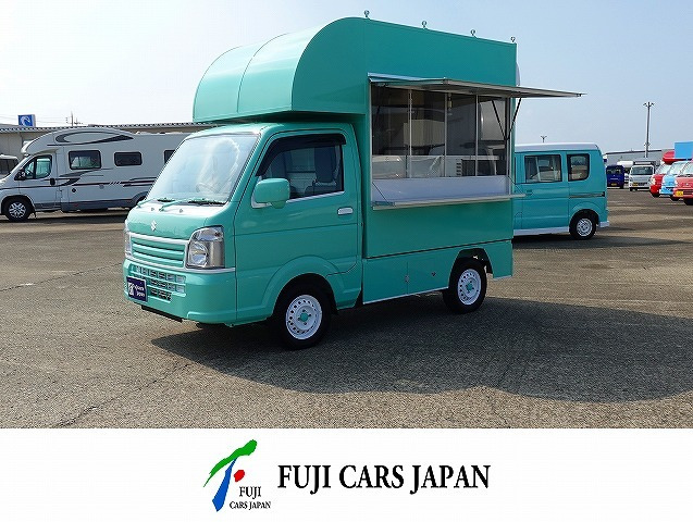 キャリイ 移動販売車 キッチンカー　8ナンバー加工車登録