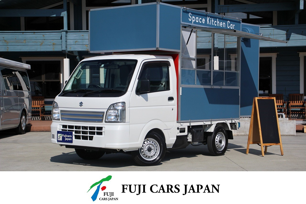 キャリイ 移動販売車 キッチンカー 8ナンバー加工車