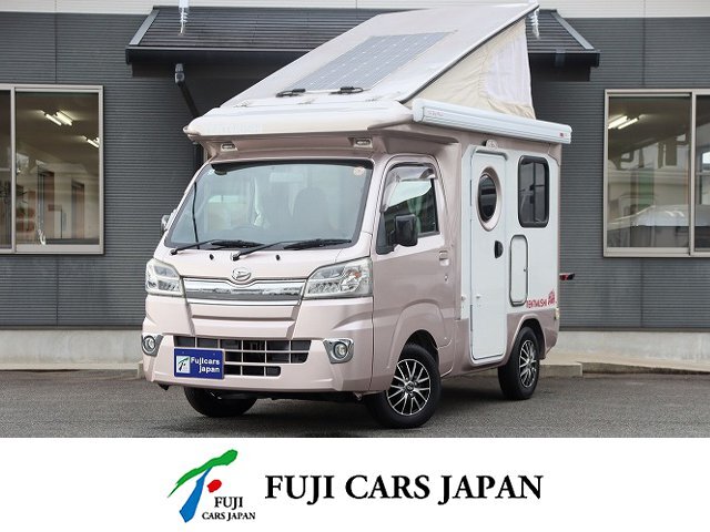 軽キャンパー ハイゼット バンショップミカミ テントむし