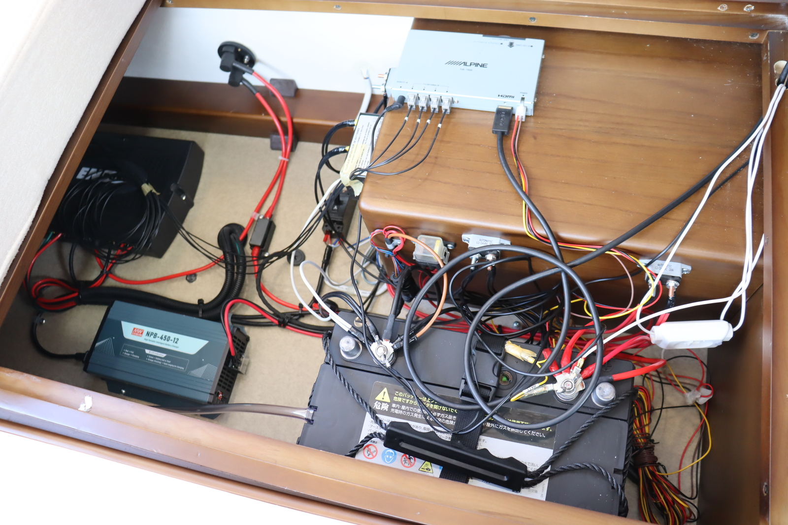 キャンピングカートレーラー