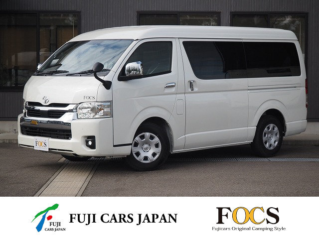 バンコン ハイエース FOCS DSーF 展示車　新規オーダー受付中