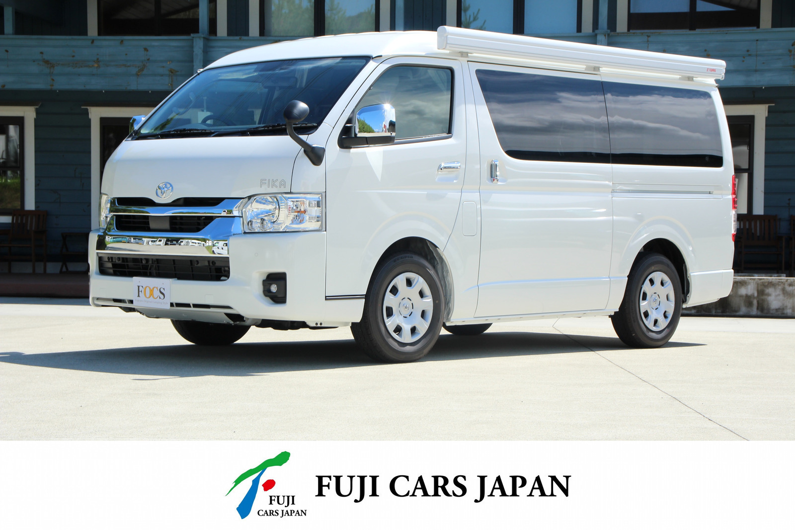 バンコン ハイエース FOCS FIKA 展示車 新規オーダー受付中