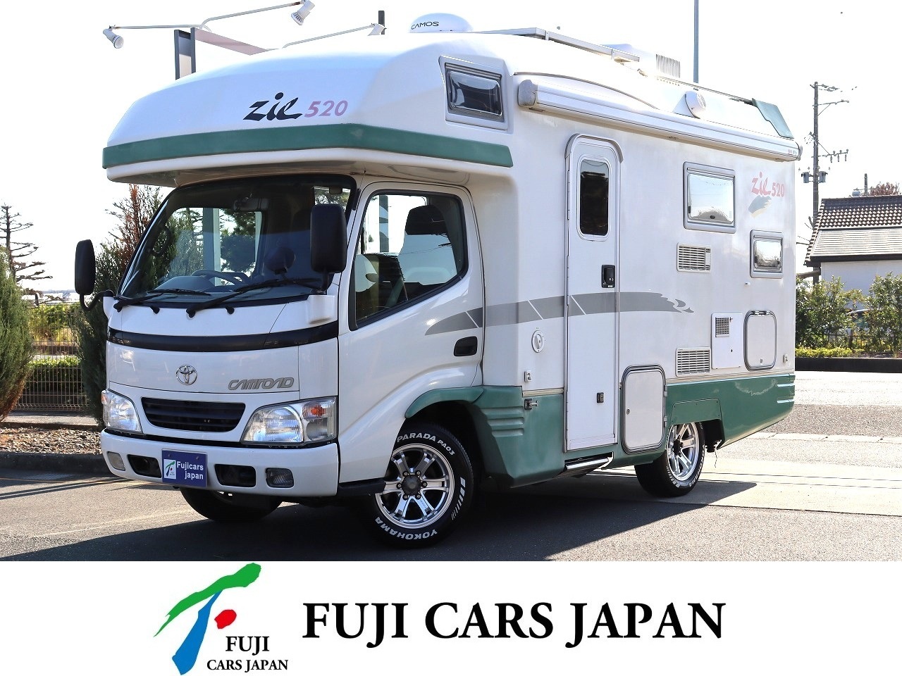 キャブコン カムロード バンテック ジル520 ルーフエアコン