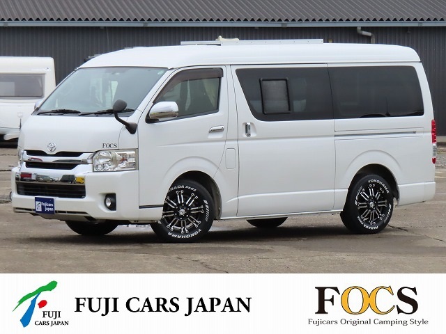 バンコン ハイエース FOCS DS　3ナンバー登録　ソーラー1枚