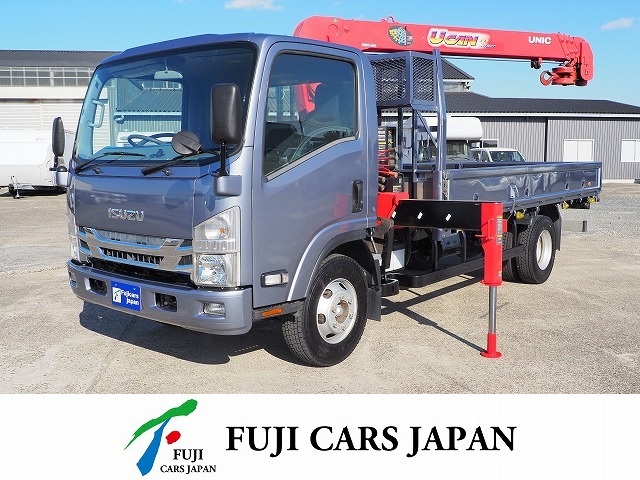 エルフ 2.93t吊り4段クレーン　ラジコン