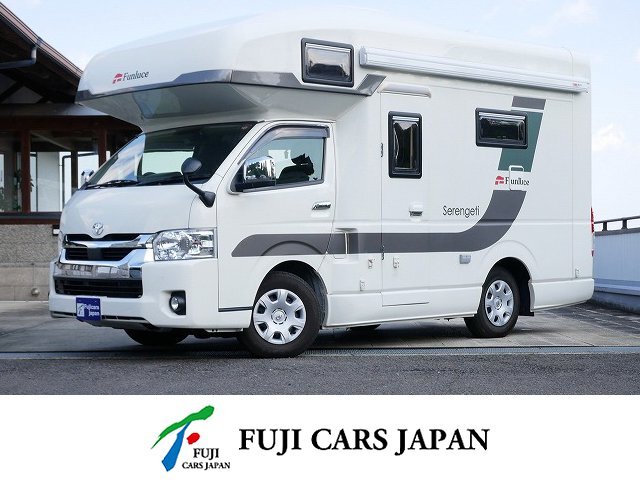 キャブコン ハイエース ファンルーチェセレンゲティ 家庭用AC 4WD