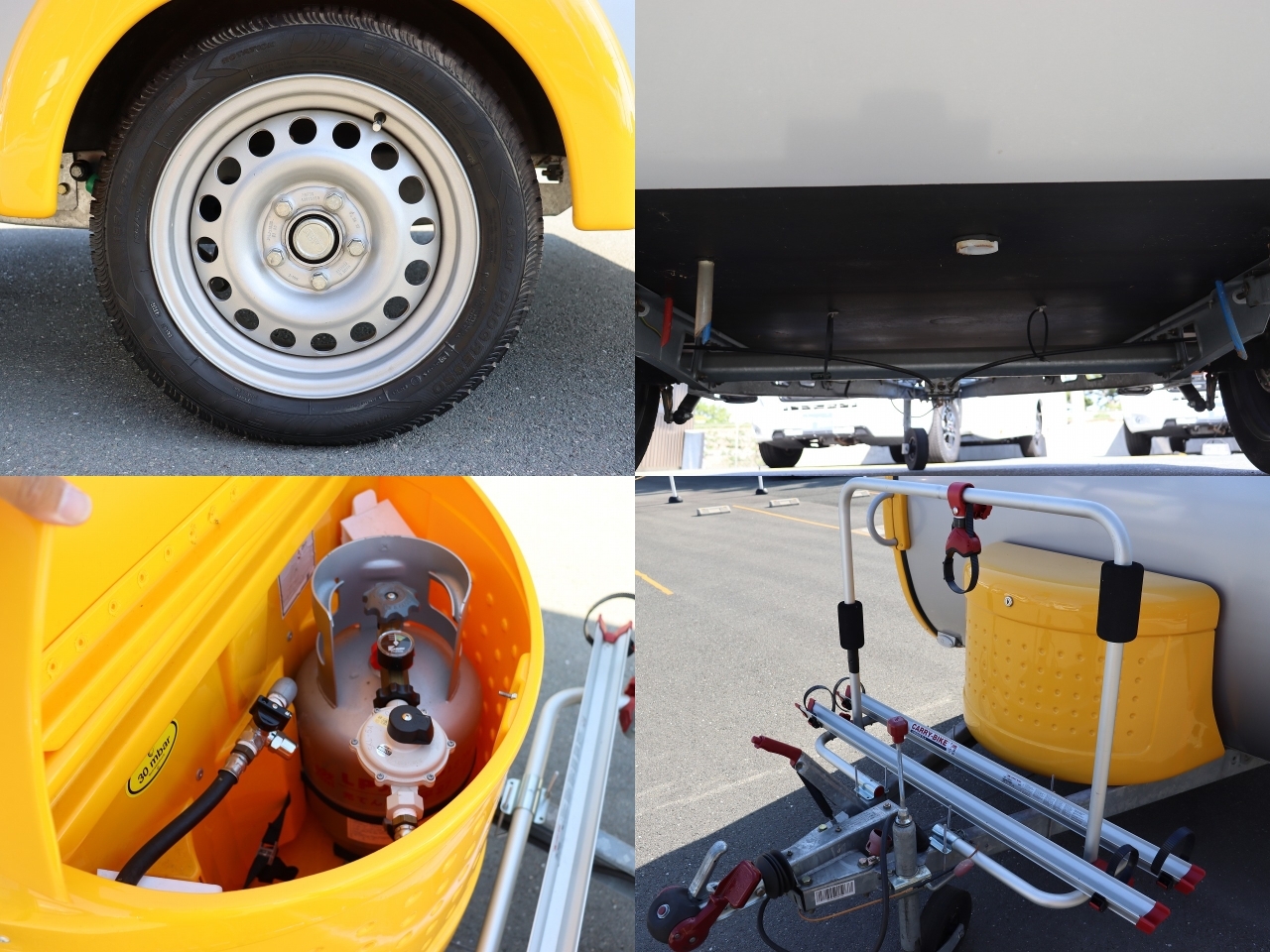 キャンピングカートレーラー