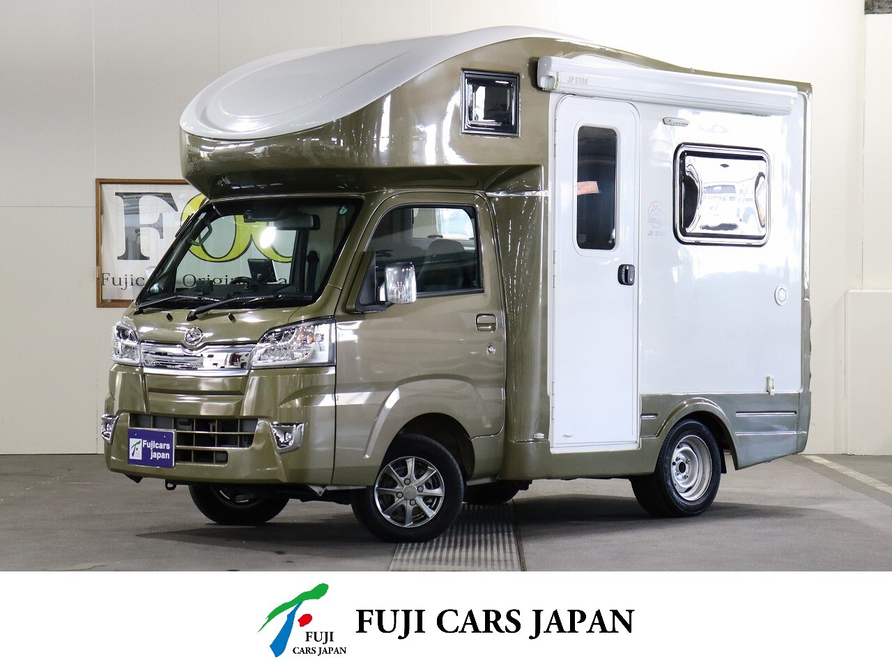軽キャンパー ハイゼット JPスター ハッピー1 4WD　FFヒーター