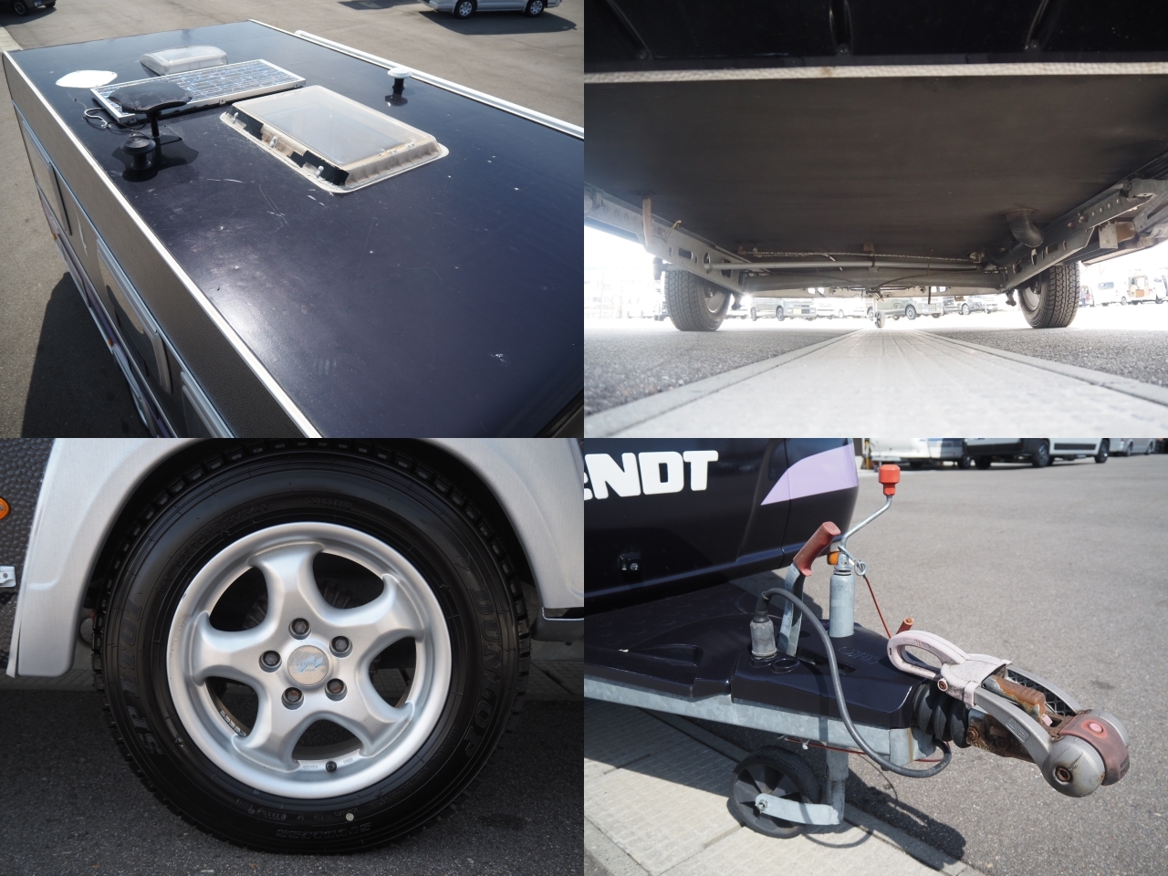 キャンピングカートレーラー