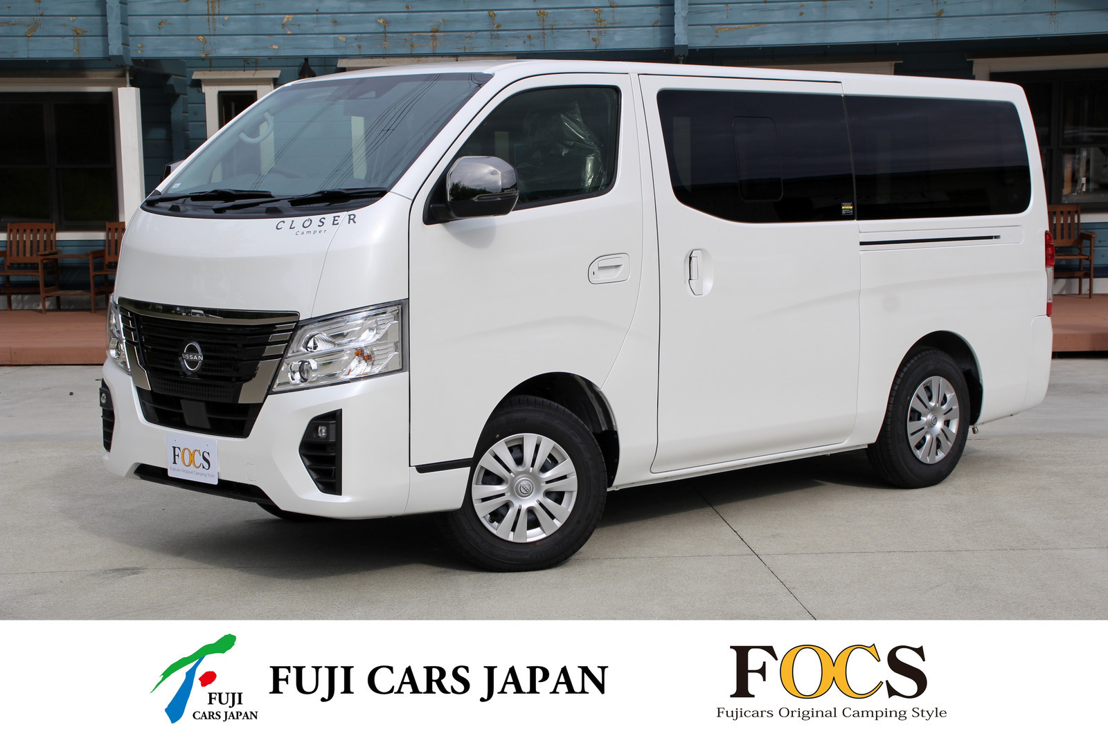 バンコン キャラバン FOCS クローサーキャンパー 新車　展示車