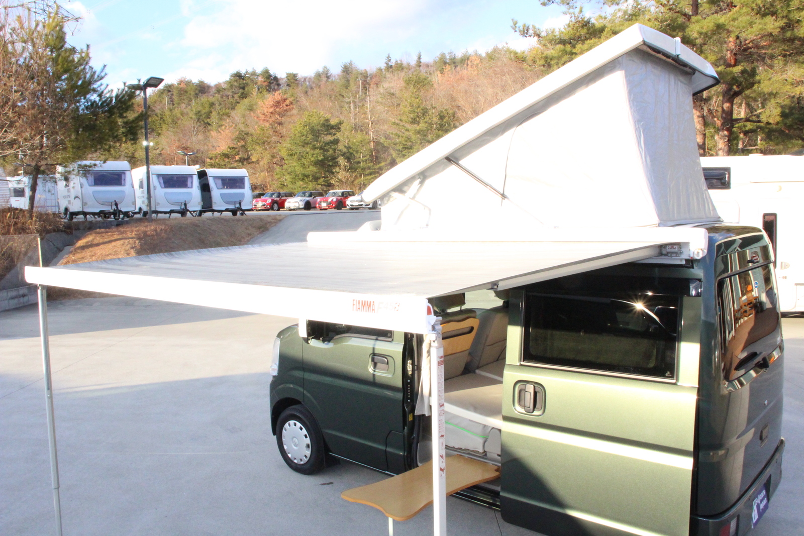 キャンピングカー軽キャンパー