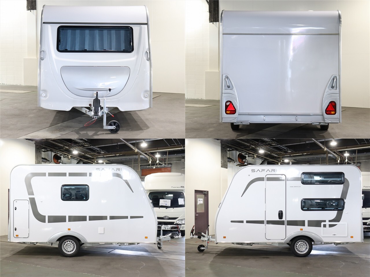 キャンピングカートレーラー