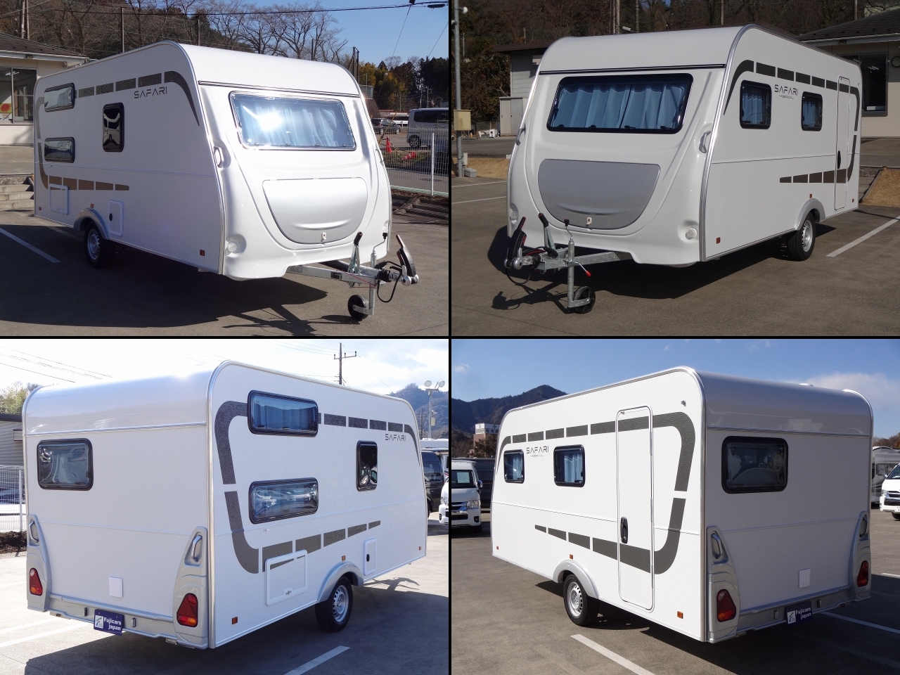 キャンピングカートレーラー