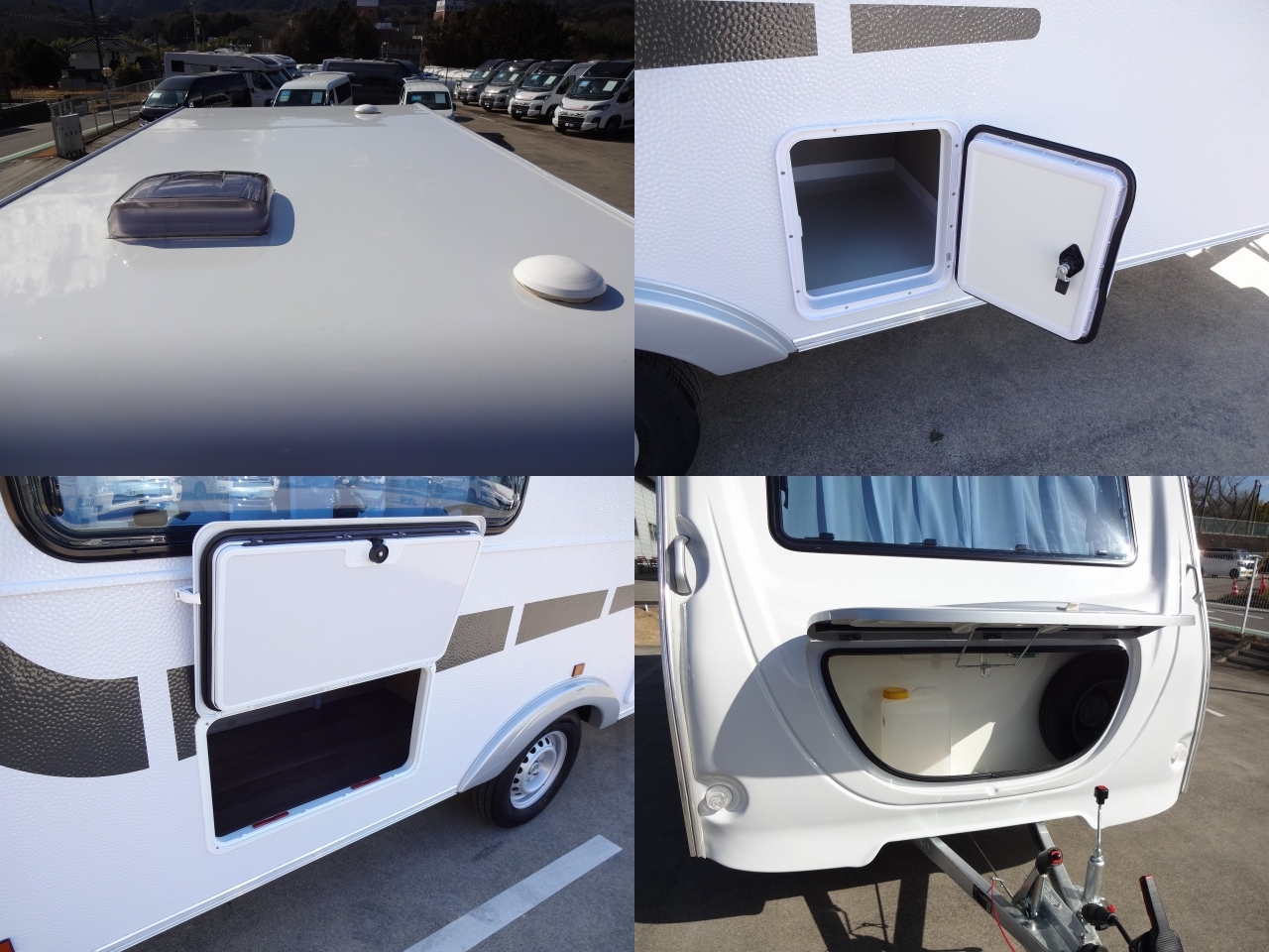 キャンピングカートレーラー