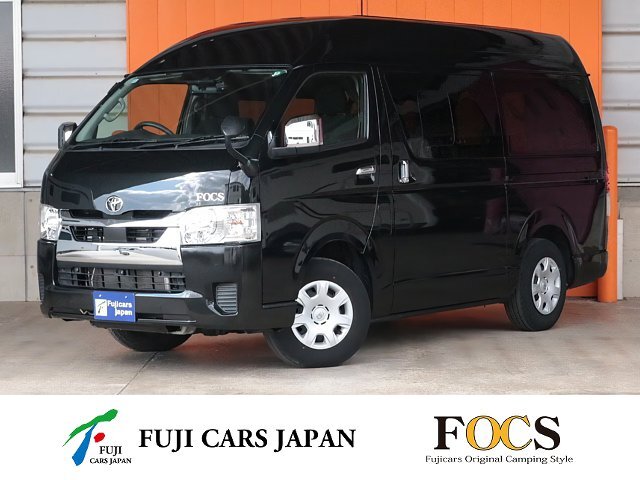 バンコン ハイエース FOCS DSコンパクト 冷蔵庫 メモリーナビ