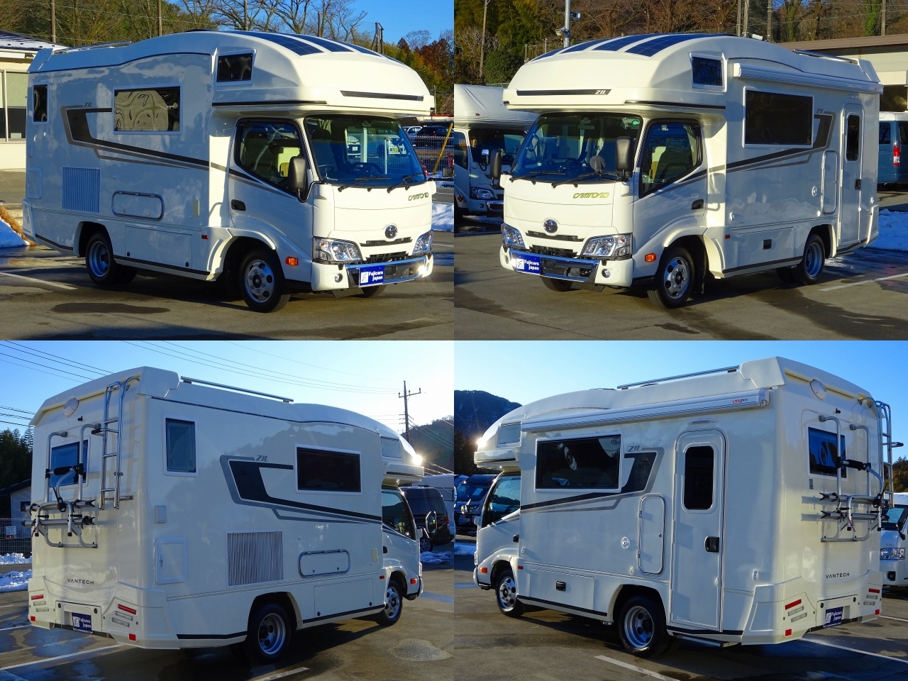 キャンピングカーキャブコン 