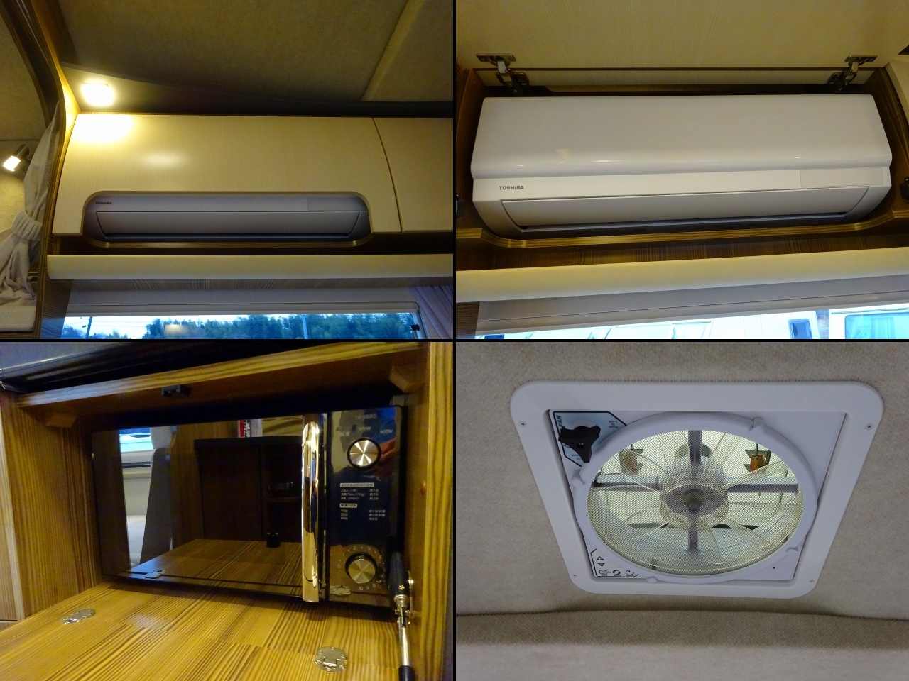 キャンピングカーキャブコン 