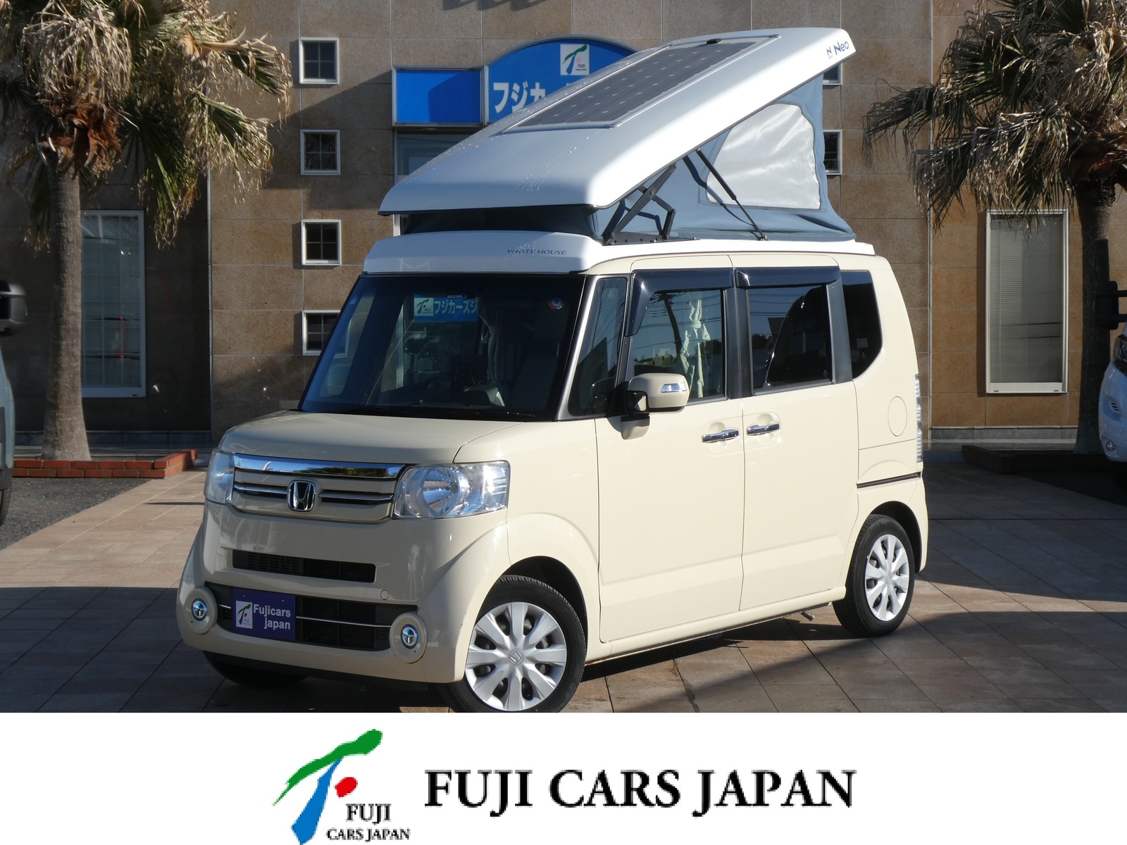 軽キャンパー N－BOX　ホワイトハウス　キャンパーネオ　4WD　ソーラー