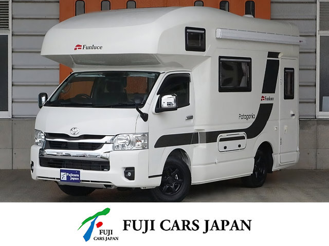 キャブコン ハイエース ファンルーチェパタゴニア家庭用エアコン4WD