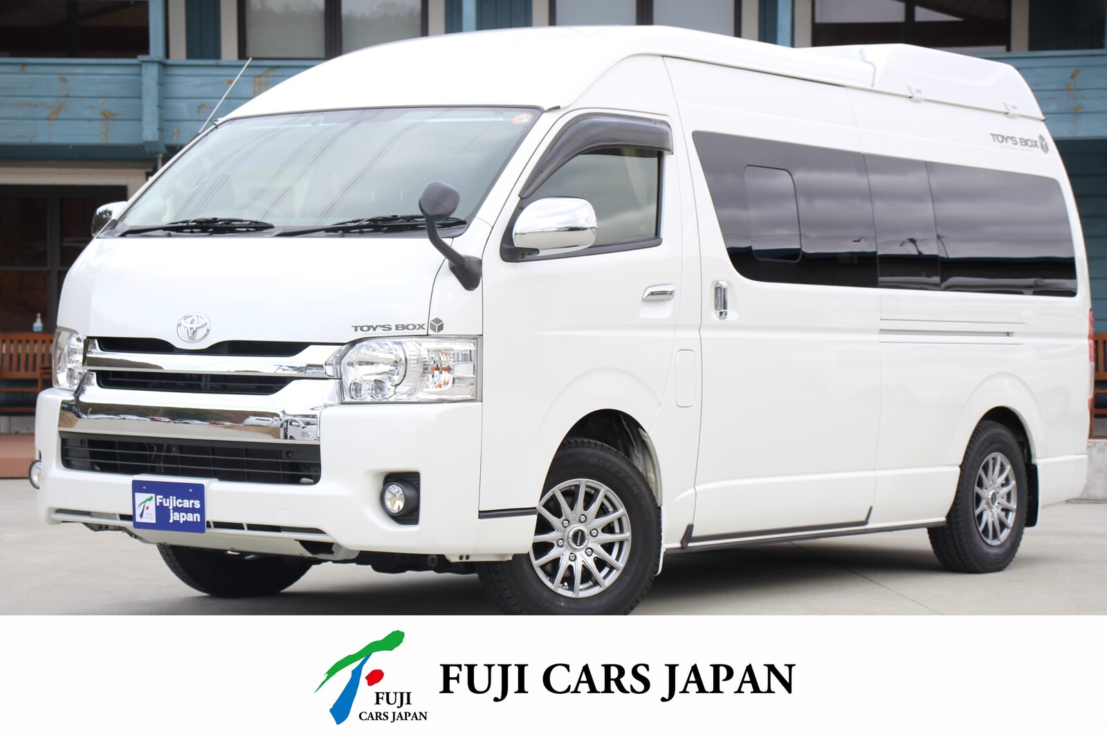 バンコン ハイエース トイズボックス540 家庭用エアコン 4WD