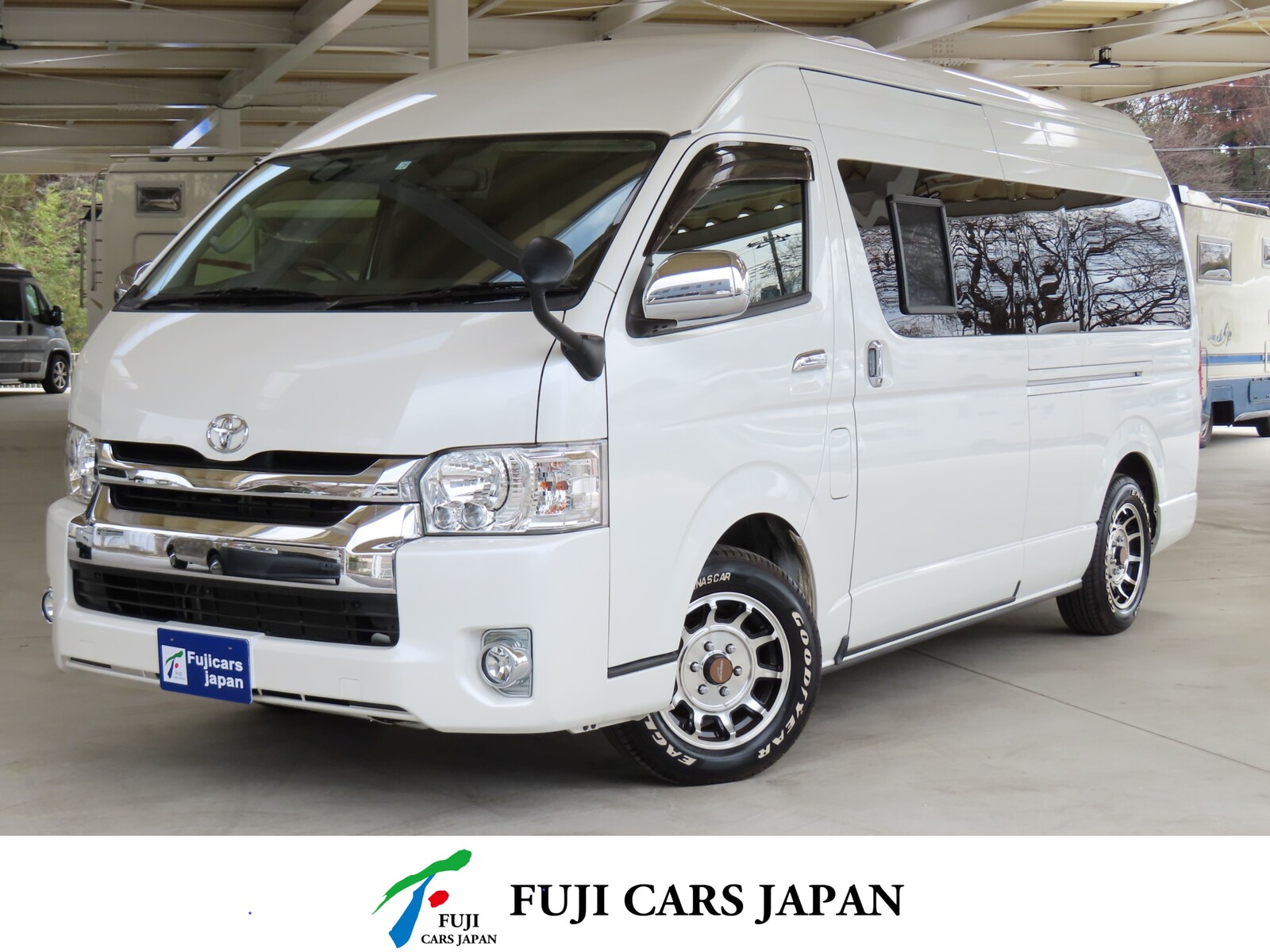 バンコン ハイエース OMC 銀河　リチウム FFヒーター