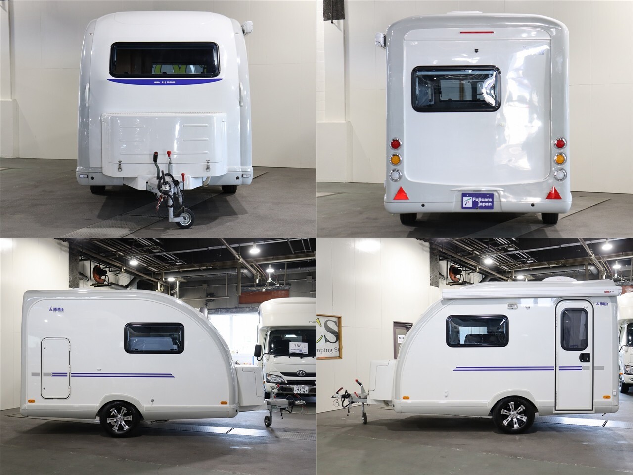 キャンピングカートレーラー