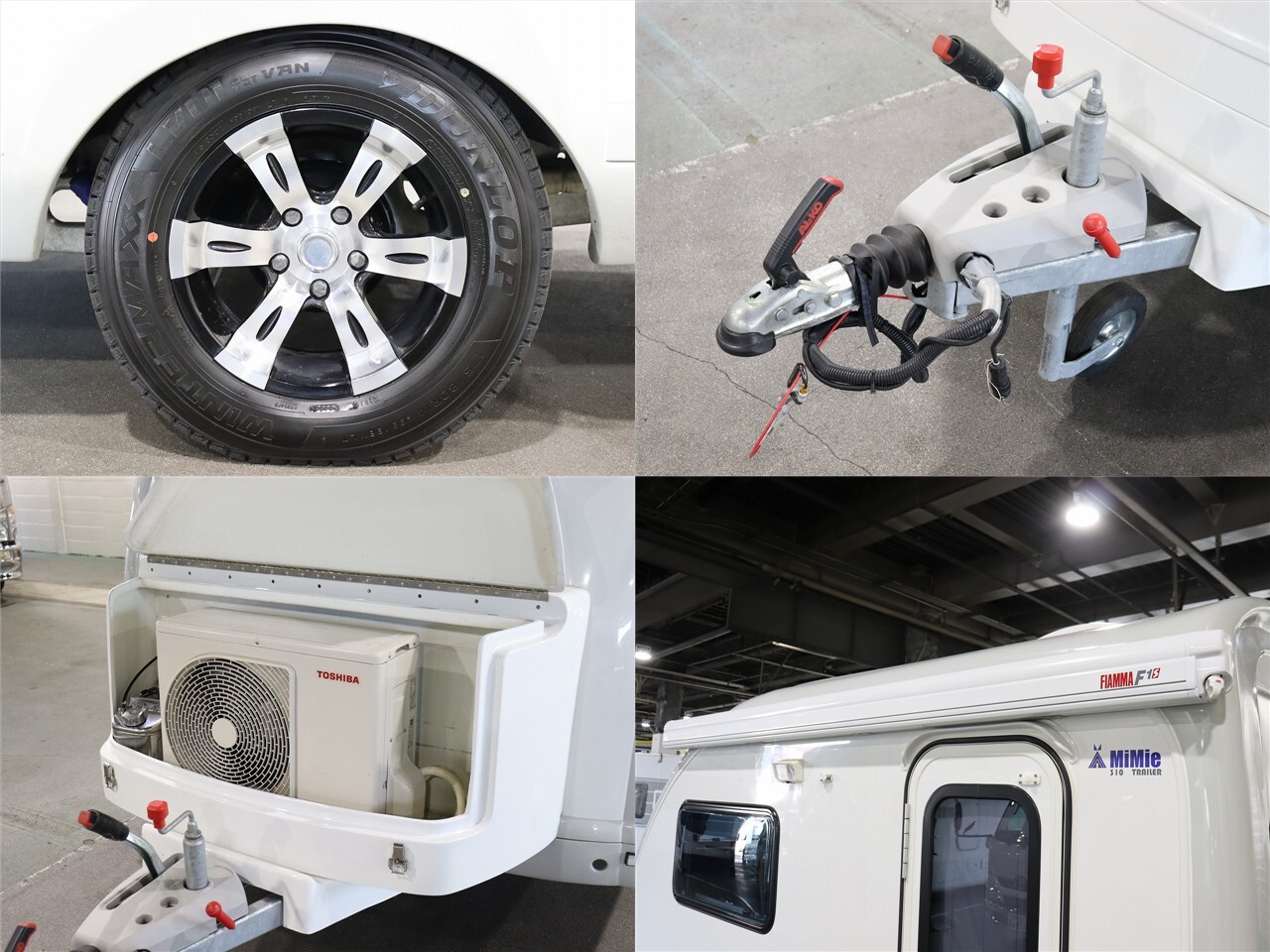 キャンピングカートレーラー