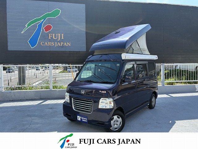 軽キャンパー バモスホビオ ホワイトハウス マイボックス 4WD