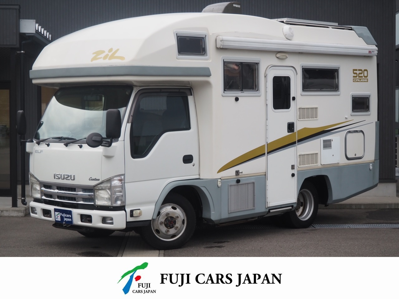 キャブコン エルフ バンテック ジル520クルーズ 4WD 