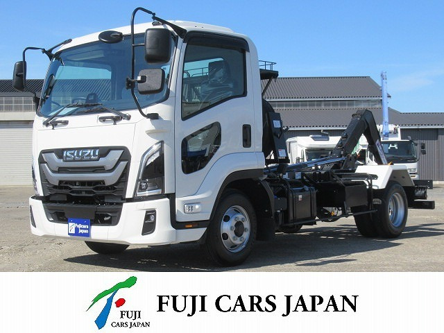 フォワード 脱着装置付コンテナ専用車　新明和アームロール 