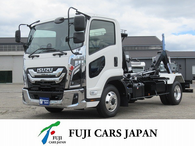 フォワード 脱着装置付コンテナ専用車　新明和アームロール