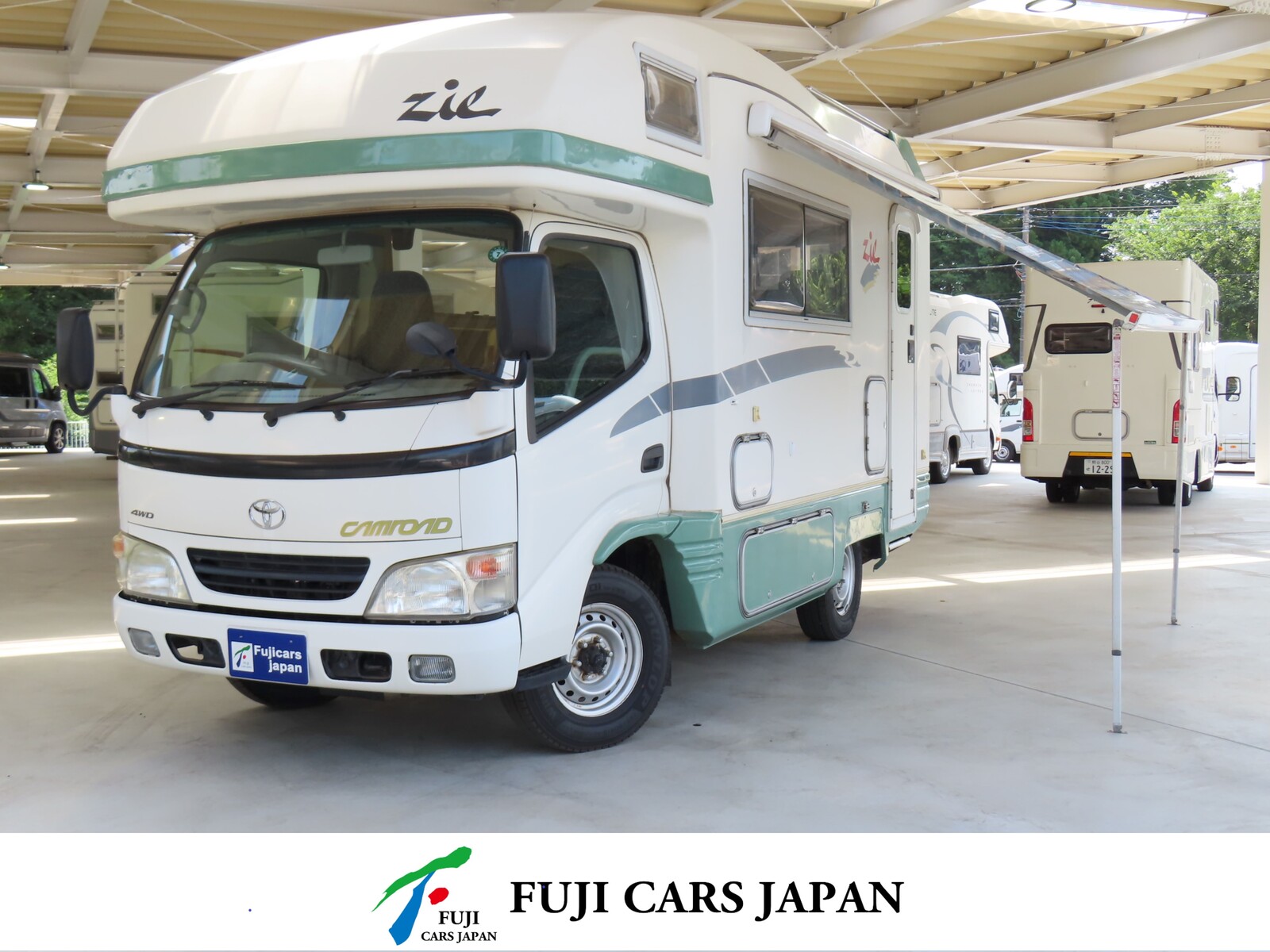 キャブコン カムロード バンテック ジル FFヒーター 4WD