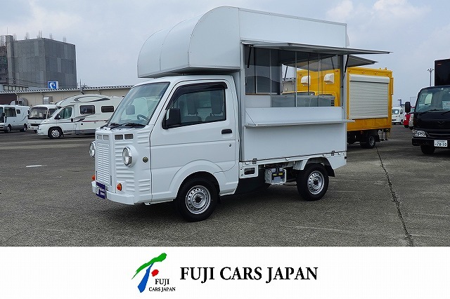 キャリイ 移動販売車　キッチンカー　8ナンバー加工車登録