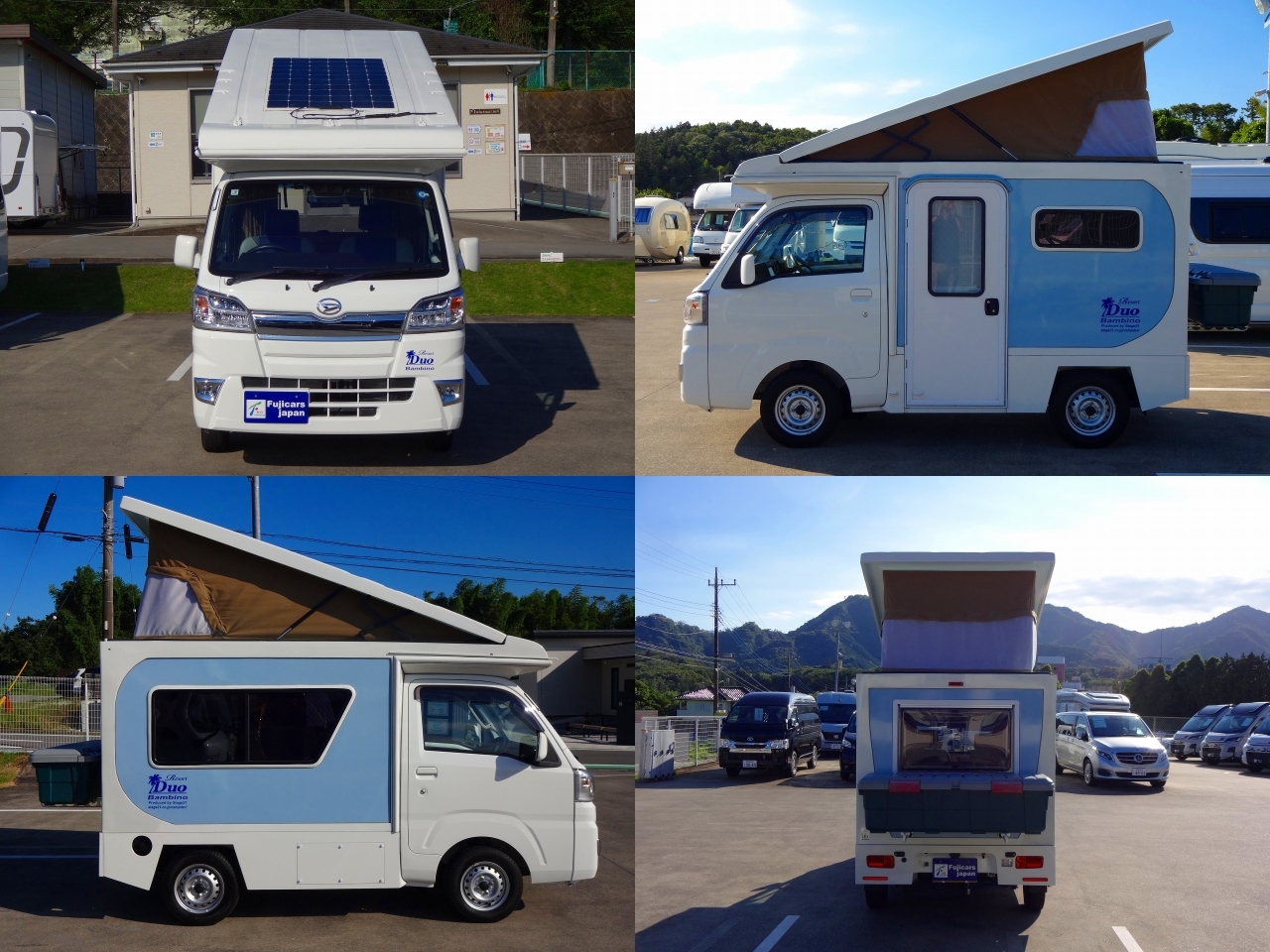 キャンピングカー軽キャンパー