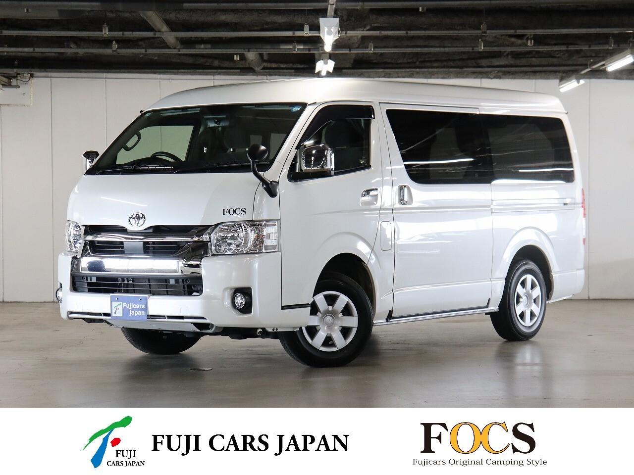 バンコン ハイエース FOCS DS-L 4WD　冷蔵庫　フリップD