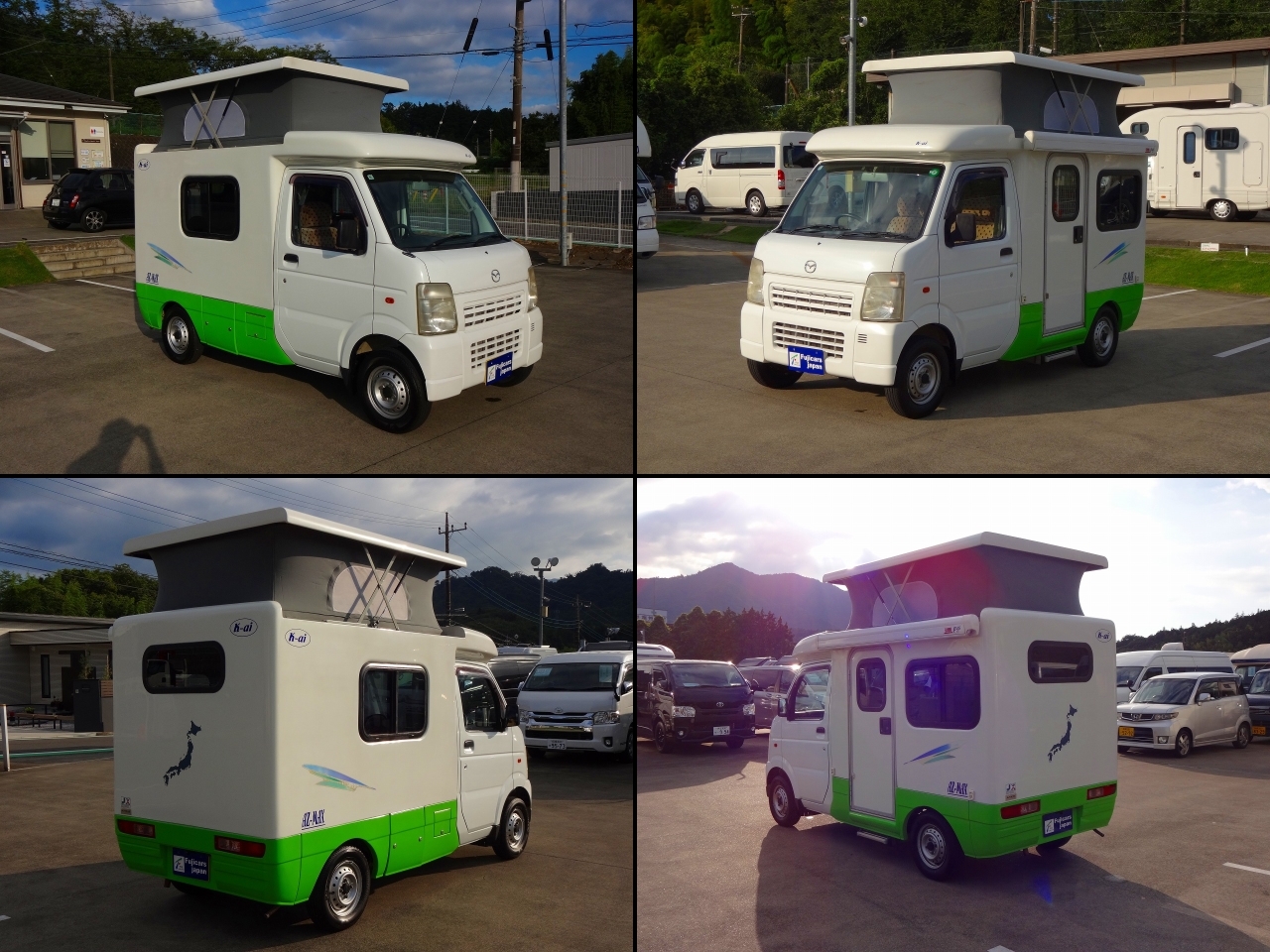 キャンピングカー軽キャンパー