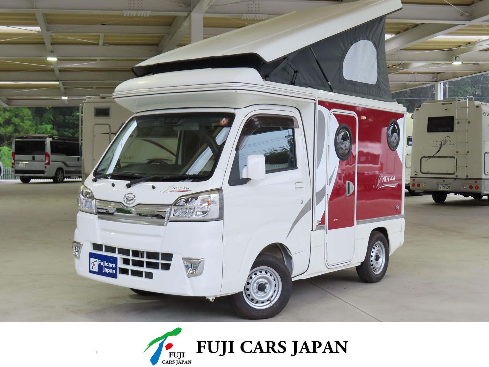 軽キャンパー ハイゼット 東和 インディ108 FFヒーター 