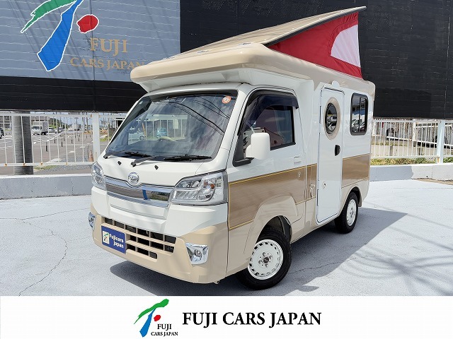 軽キャンパー ハイゼット バンショップミカミ テントむし