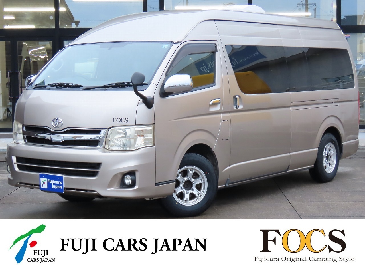 バンコン ハイエース FOCS TS FFヒーター マックスファン