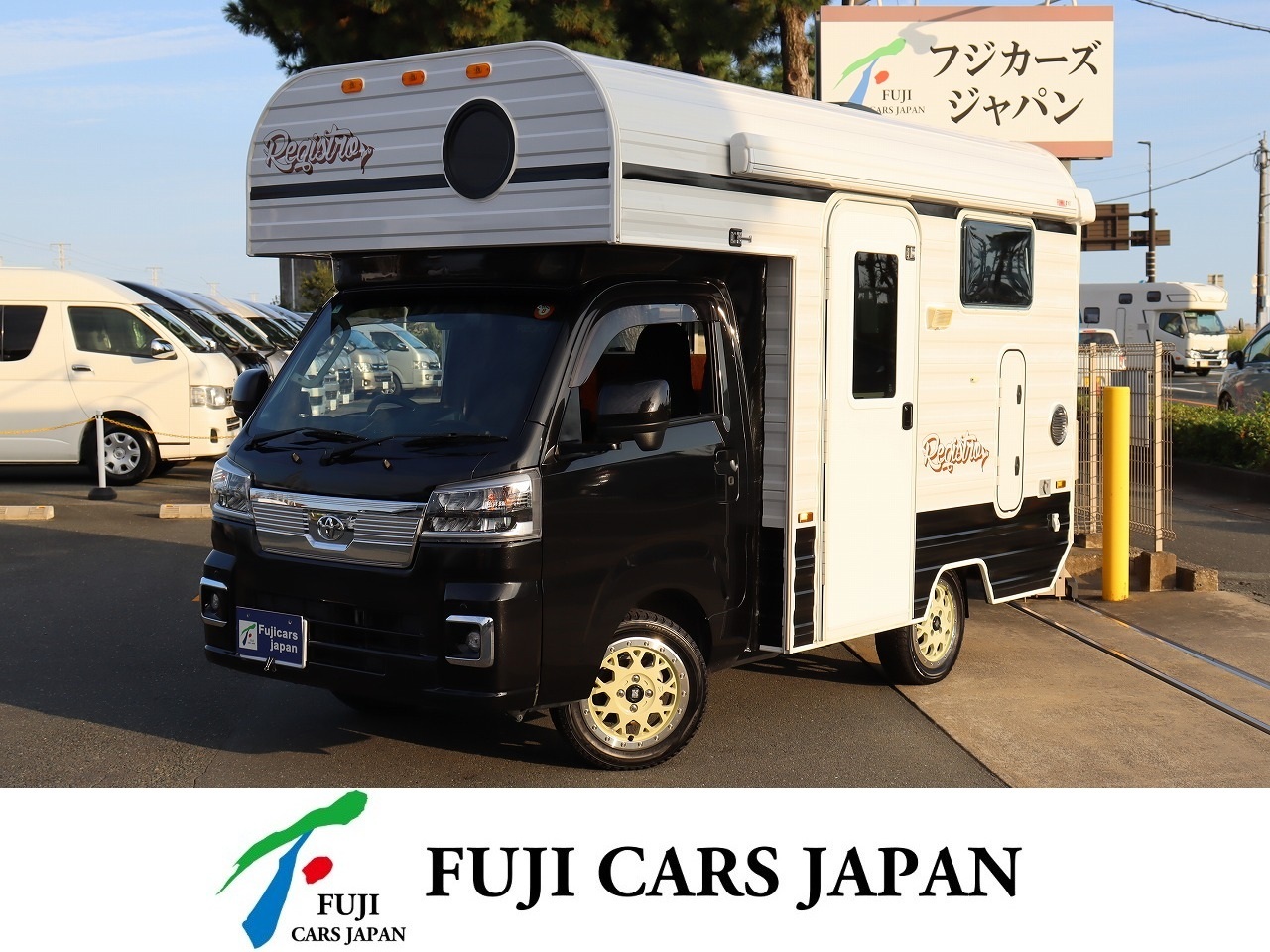 軽キャンパー ピクシス ミスティック レジストロ 4WD MT車