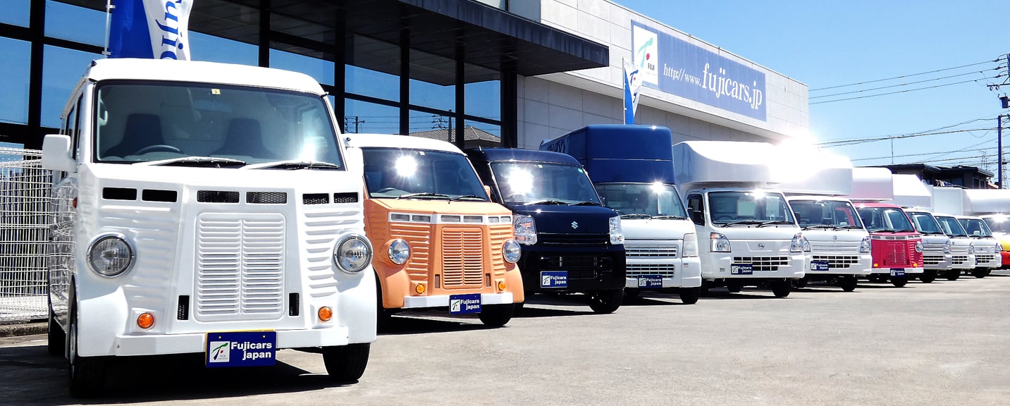 移動販売車も各タイプ取り扱っております。